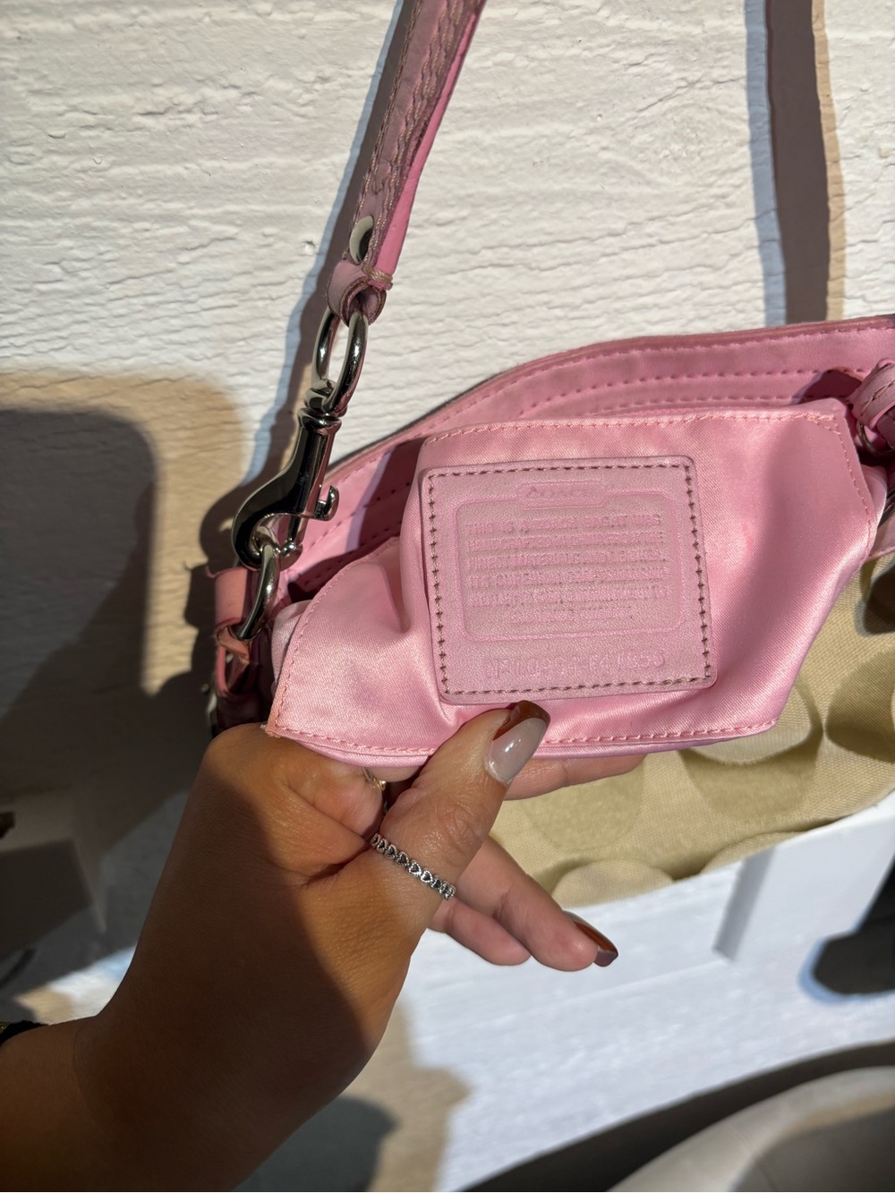 Pink Coach Mini Zoe - Picture 7 of 8